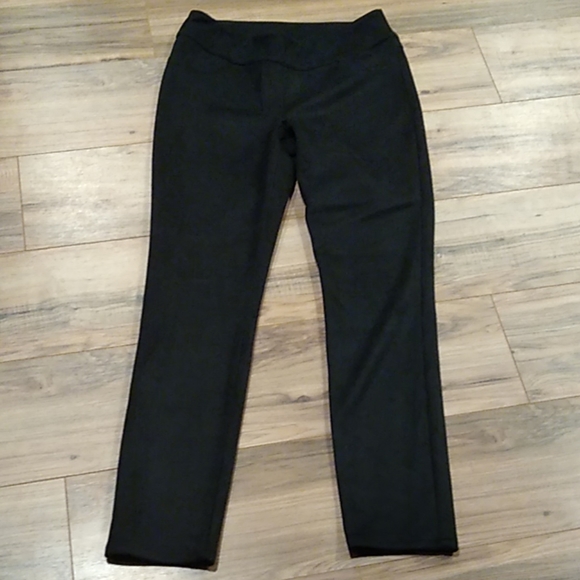 Mode de Vie, S lined pull on suede like pant. - Picture 1 of 6